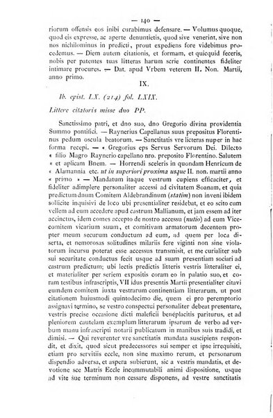 Miscellanea storica romana od archivio di storia medioevale ed ecclesiastica rivista periodica del conte Francesco Cristofori