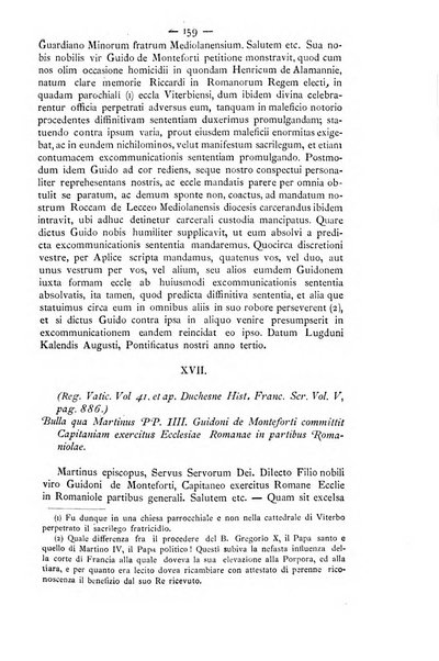 Miscellanea storica romana od archivio di storia medioevale ed ecclesiastica rivista periodica del conte Francesco Cristofori