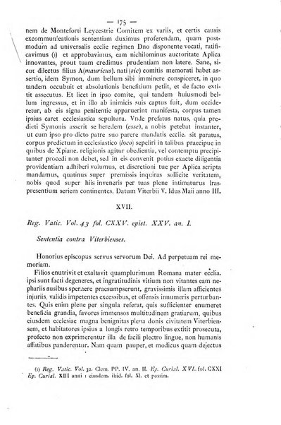 Miscellanea storica romana od archivio di storia medioevale ed ecclesiastica rivista periodica del conte Francesco Cristofori