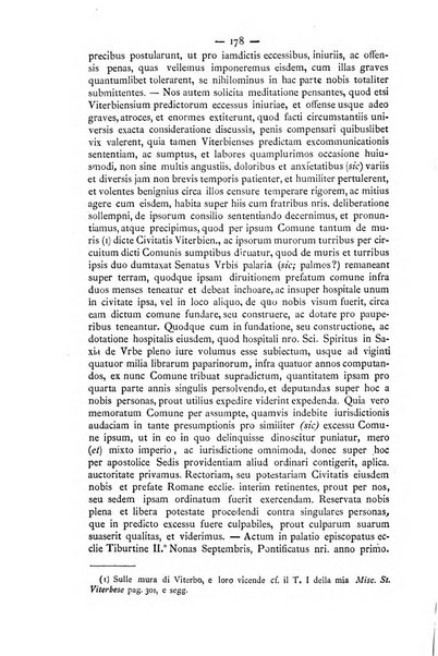 Miscellanea storica romana od archivio di storia medioevale ed ecclesiastica rivista periodica del conte Francesco Cristofori