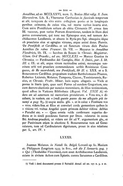 Miscellanea storica romana od archivio di storia medioevale ed ecclesiastica rivista periodica del conte Francesco Cristofori