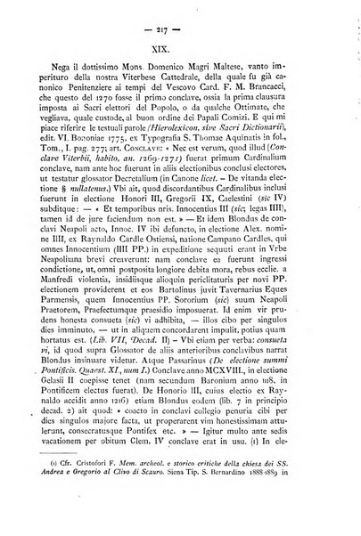 Miscellanea storica romana od archivio di storia medioevale ed ecclesiastica rivista periodica del conte Francesco Cristofori