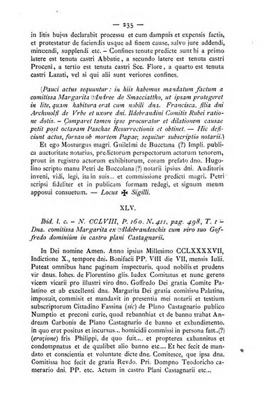 Miscellanea storica romana od archivio di storia medioevale ed ecclesiastica rivista periodica del conte Francesco Cristofori