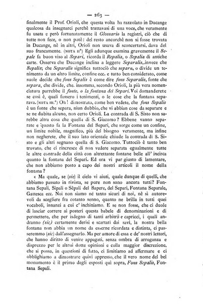 Miscellanea storica romana od archivio di storia medioevale ed ecclesiastica rivista periodica del conte Francesco Cristofori