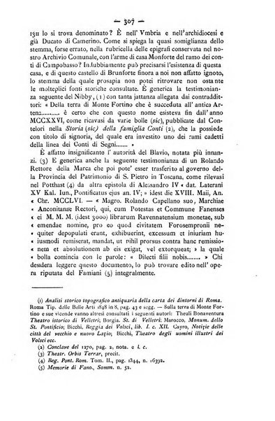 Miscellanea storica romana od archivio di storia medioevale ed ecclesiastica rivista periodica del conte Francesco Cristofori