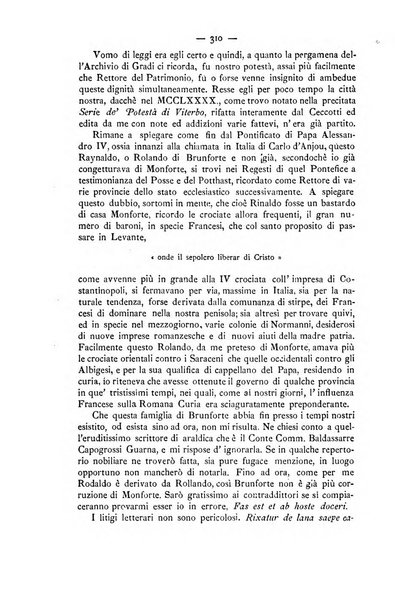 Miscellanea storica romana od archivio di storia medioevale ed ecclesiastica rivista periodica del conte Francesco Cristofori