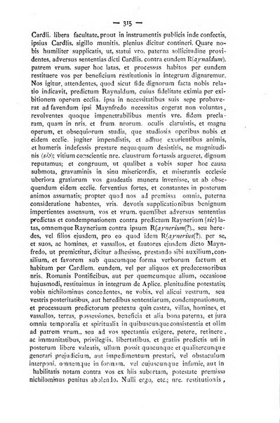 Miscellanea storica romana od archivio di storia medioevale ed ecclesiastica rivista periodica del conte Francesco Cristofori