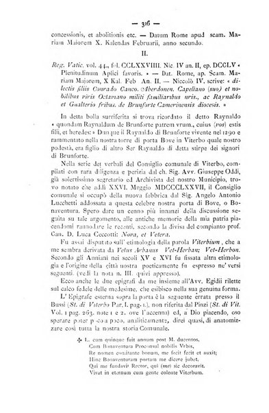 Miscellanea storica romana od archivio di storia medioevale ed ecclesiastica rivista periodica del conte Francesco Cristofori