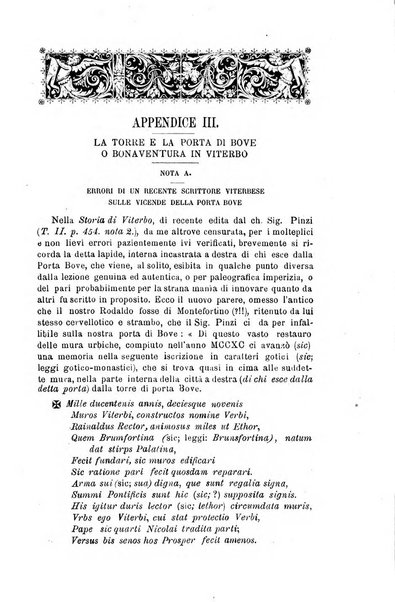 Miscellanea storica romana od archivio di storia medioevale ed ecclesiastica rivista periodica del conte Francesco Cristofori