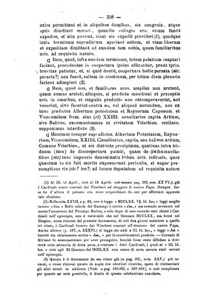 Miscellanea storica romana od archivio di storia medioevale ed ecclesiastica rivista periodica del conte Francesco Cristofori