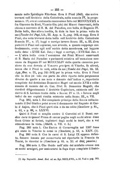 Miscellanea storica romana od archivio di storia medioevale ed ecclesiastica rivista periodica del conte Francesco Cristofori