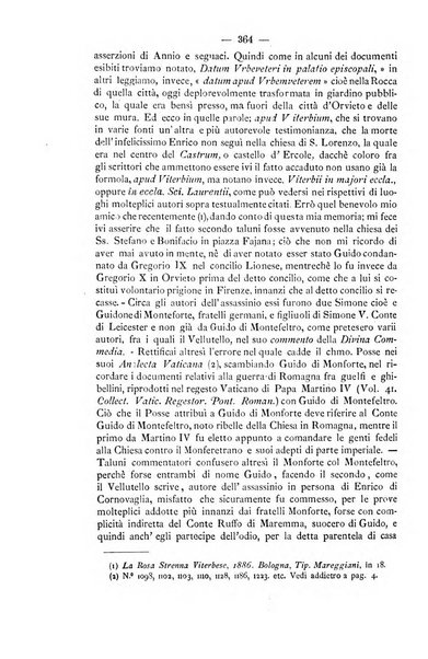 Miscellanea storica romana od archivio di storia medioevale ed ecclesiastica rivista periodica del conte Francesco Cristofori