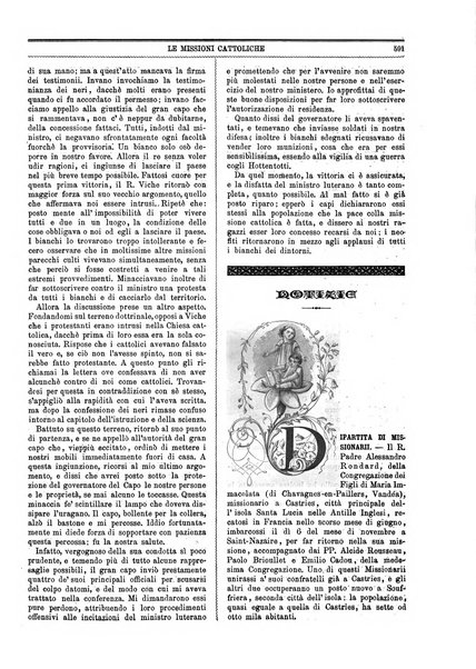 Le missioni cattoliche rivista quindicinale