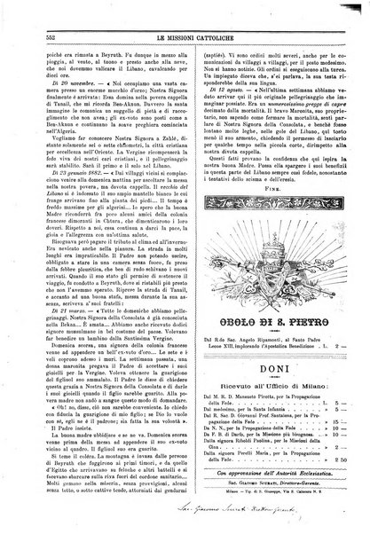 Le missioni cattoliche rivista quindicinale