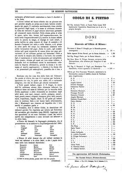 Le missioni cattoliche rivista quindicinale