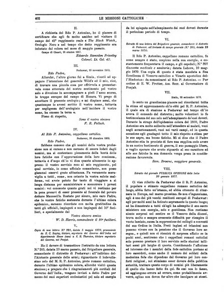 Le missioni cattoliche rivista quindicinale