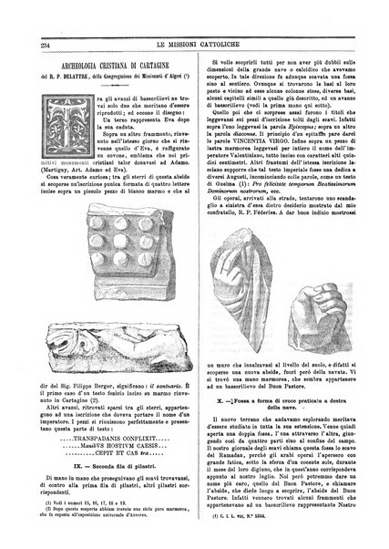 Le missioni cattoliche rivista quindicinale