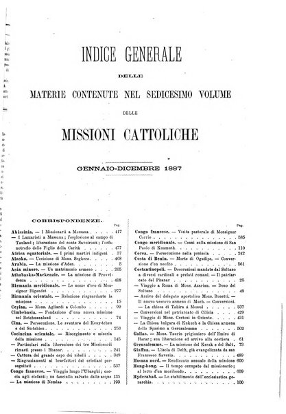 Le missioni cattoliche rivista quindicinale