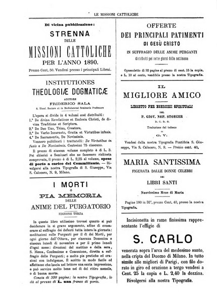 Le missioni cattoliche rivista quindicinale