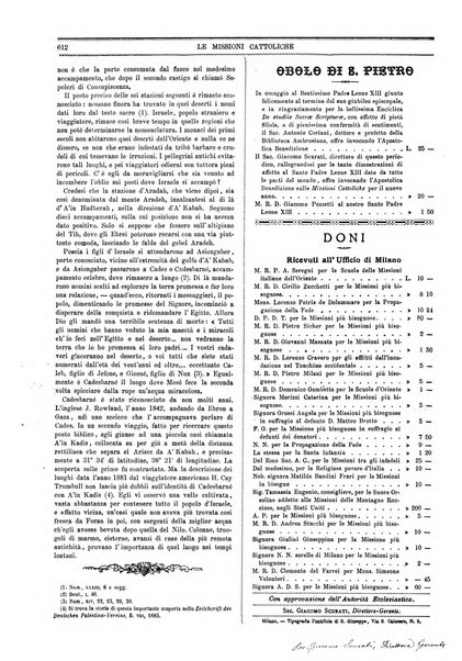 Le missioni cattoliche rivista quindicinale