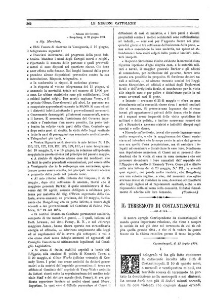 Le missioni cattoliche rivista quindicinale