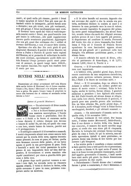 Le missioni cattoliche rivista quindicinale