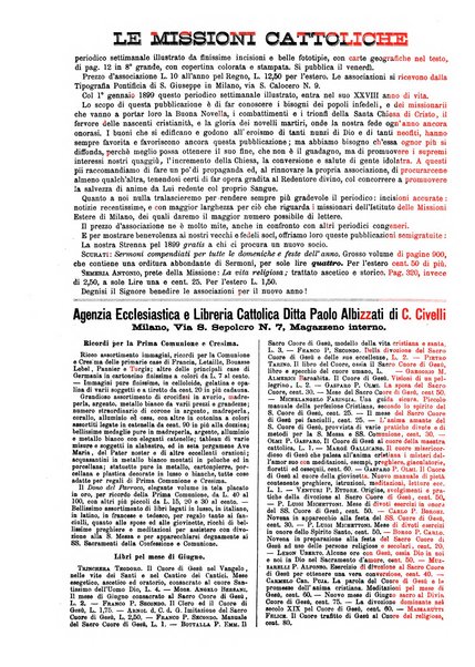 Le missioni cattoliche rivista quindicinale