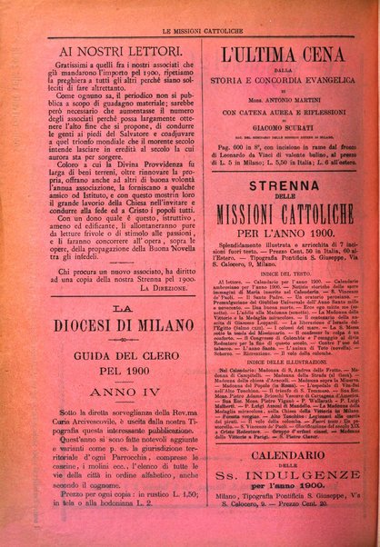 Le missioni cattoliche rivista quindicinale