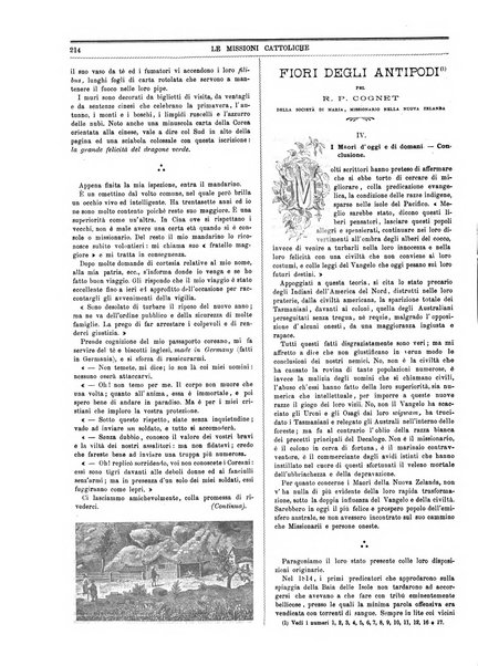 Le missioni cattoliche rivista quindicinale