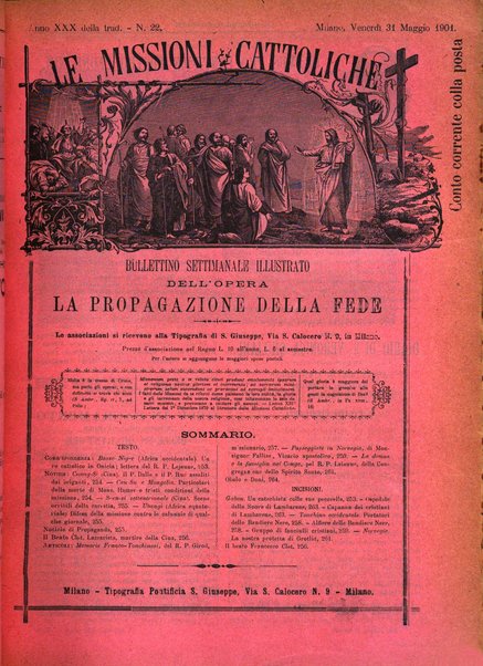 Le missioni cattoliche rivista quindicinale