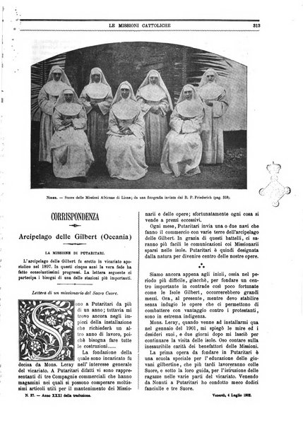 Le missioni cattoliche rivista quindicinale