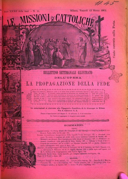 Le missioni cattoliche rivista quindicinale