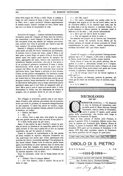 Le missioni cattoliche rivista quindicinale