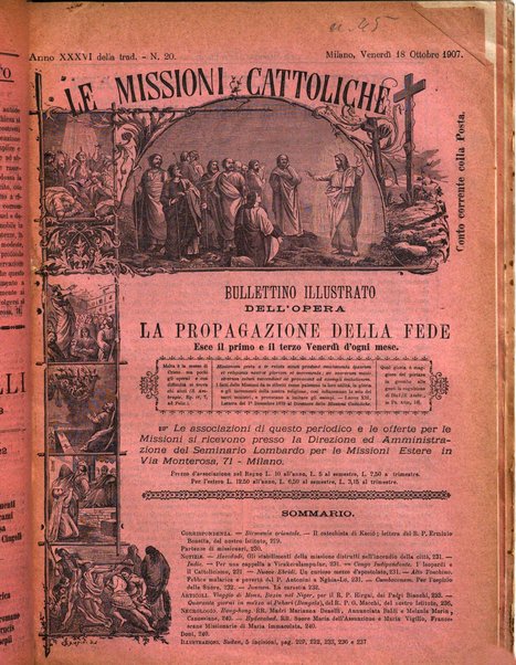 Le missioni cattoliche rivista quindicinale