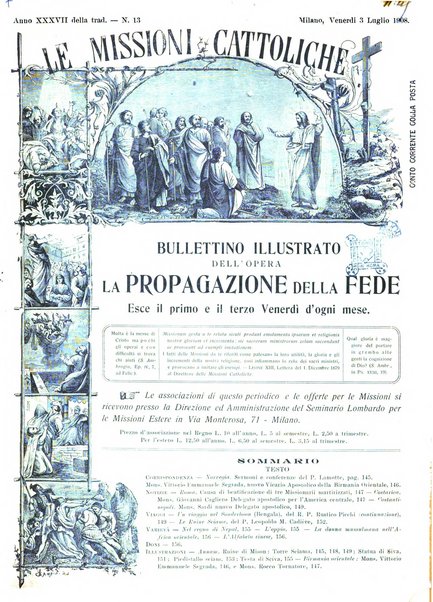 Le missioni cattoliche rivista quindicinale