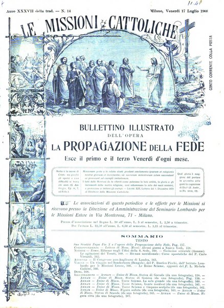 Le missioni cattoliche rivista quindicinale