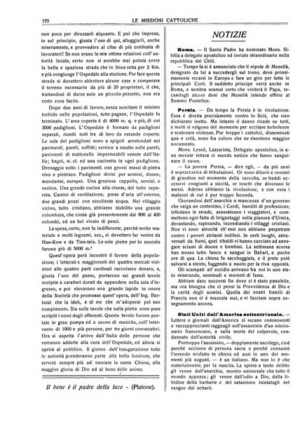 Le missioni cattoliche rivista quindicinale