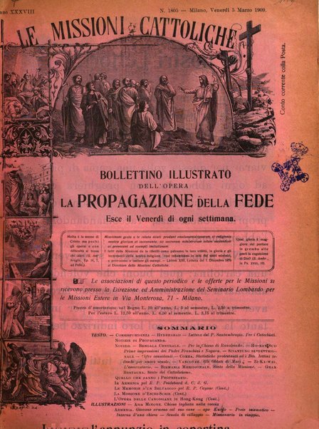 Le missioni cattoliche rivista quindicinale