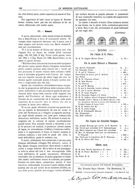 Le missioni cattoliche rivista quindicinale