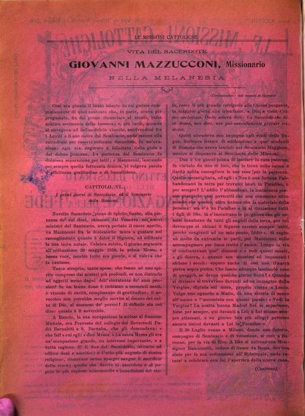 Le missioni cattoliche rivista quindicinale