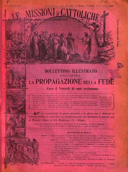 Le missioni cattoliche rivista quindicinale