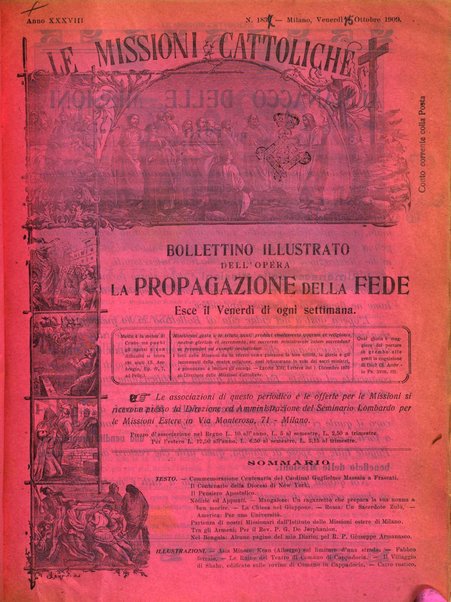 Le missioni cattoliche rivista quindicinale