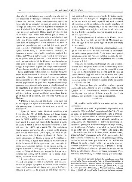 Le missioni cattoliche rivista quindicinale