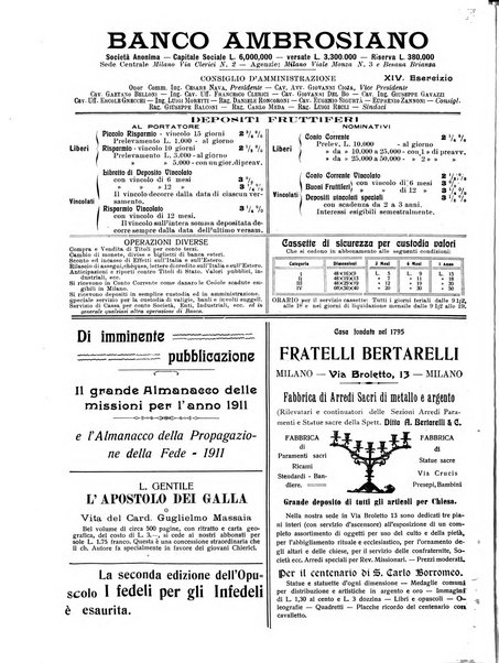 Le missioni cattoliche rivista quindicinale