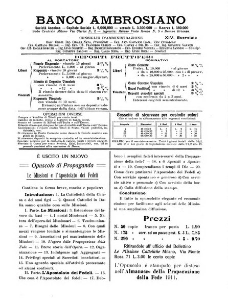 Le missioni cattoliche rivista quindicinale