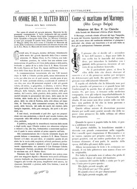 Le missioni cattoliche rivista quindicinale