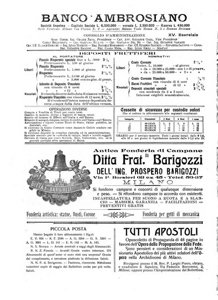 Le missioni cattoliche rivista quindicinale