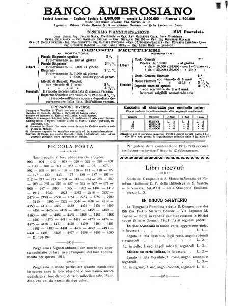 Le missioni cattoliche rivista quindicinale