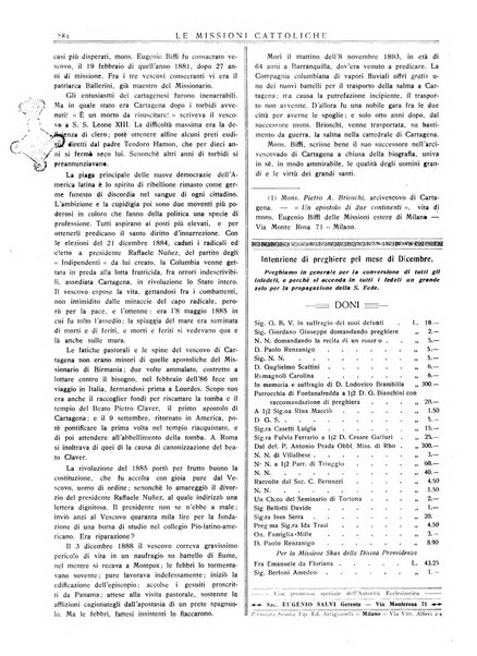 Le missioni cattoliche rivista quindicinale