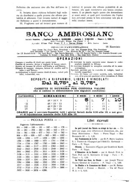 Le missioni cattoliche rivista quindicinale